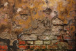 Old dirty brick wall.