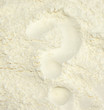 Imprint on the flour- ?