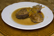 Duck in orange sauce