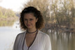 Portrait of a curly girl