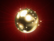 goldene discokugel goldene discokugel