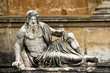Sculpture of the man 