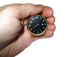 wrist watch on hand isolated