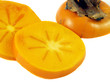 Sharon fruit or persimmon slices