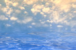 Blue sky with clouds