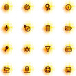 server icons, dots series