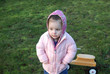 Photo: Little Girl Outside Little Girl Outside