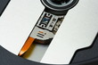 Opened DVD drive of Modern notebook