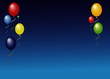 background with baloons