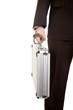 businessman and briefcase - safe business concept