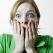 Shocked Young Woman