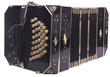 Old traditional and elegant accordion