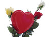Heart and Roses
