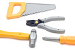 object on white - tool kit for child