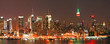 Manhattan Skyline at Christmas Eve