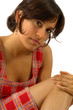 lolita ragazza assorta