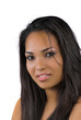 beautiful woman with long hair