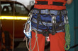 Pompiers : équipements de grimpe
