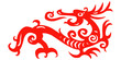 Photographie : Paper cut dragon