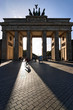 Brandenburger Tor im Gegenlicht Brandenburger Tor im Gegenlicht