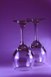 Wine Glasses Upside Down