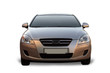 Car-metallic ford isolated on a white background
