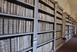 Old monastery library full of ancient medical books Old monastery library full of ancient medical books