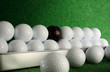 Golfballs with a bad friend amongst them
