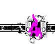 abstrakt pink B Boy