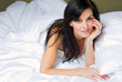 Beautiful woman in bed Beautiful woman in bed