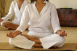 Due donne in meditazione