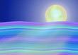 tramonto di luna