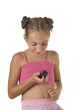 Portrait of a beautiful young girl III