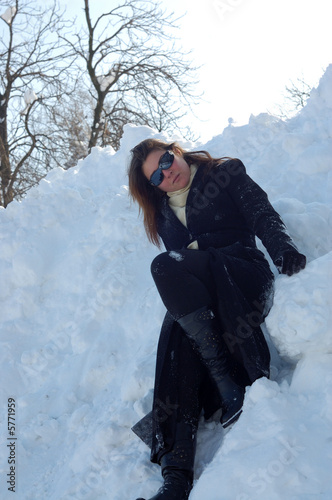 Photo: Snow Girl Snow Girl
