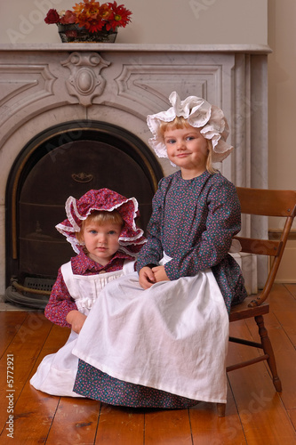 Photo: Old-fashioned sisters Old-fashioned sisters