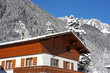 Traditional alpine cabin in Chamonix French Alps