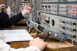 At the laboratory