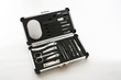 Caja de cosméticos y maquillaje. Caja de cosméticos y maquillaje.