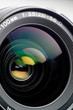 Camera lens closeup: this sample is from an SLR 