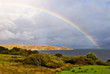 Rainbow above the lake, Isle of Skye, Scotland Rainbow above the lake, Isle of Skye, Scotland