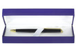 pen in blue gift box