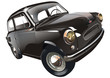 Soviet retro car isolated with Clipping Path