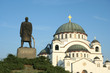 Main serbian cathedral Main serbian cathedral