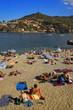 roussillon, côte vermeille, collioure, plage et port