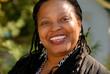 happy mature woman