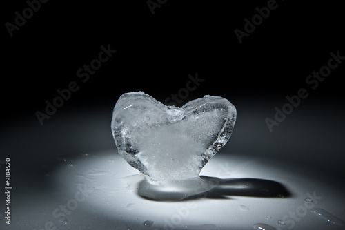 Photo: ice heart ice heart
