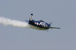 Vorbeiflug Bearcat mit Rauch