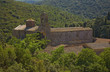 roussillon : abbaye de fontfroide
