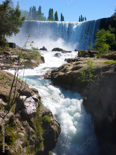 Wasserfall, Saltos de Laja, Chile, Südamerika