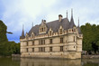 chateau d'azay-le-rideau, touraine, france